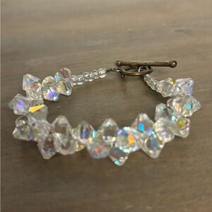 Swarovski Iridescent Crystal Handmade Bracelet